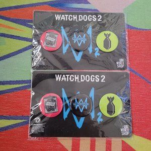 Watch dogs 2 badge pins